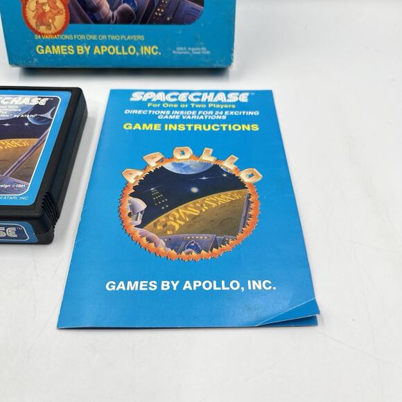 Spacechase (Atari 2600, 1981) (Complete) (CIB) very clean! - Picture 7 of 14